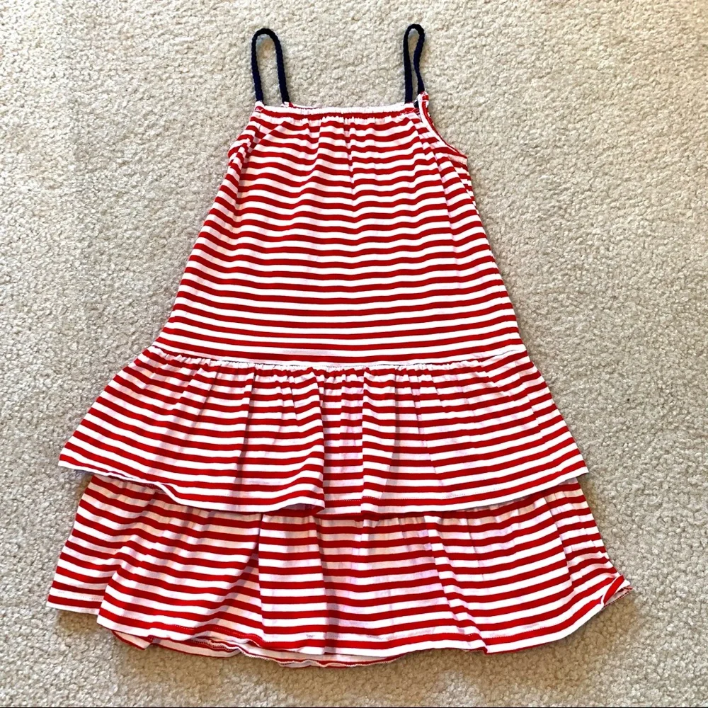 OSH KOSH B’GOSH Striped Drop Waist Dress—SZ. 6